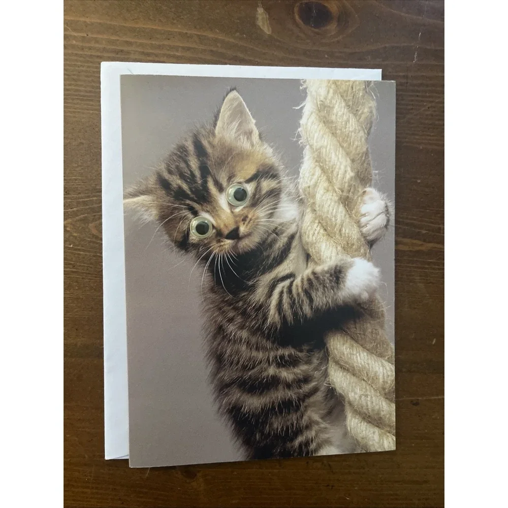 Lot of 8 Miscellaneous‎ Cat Greeting Cards